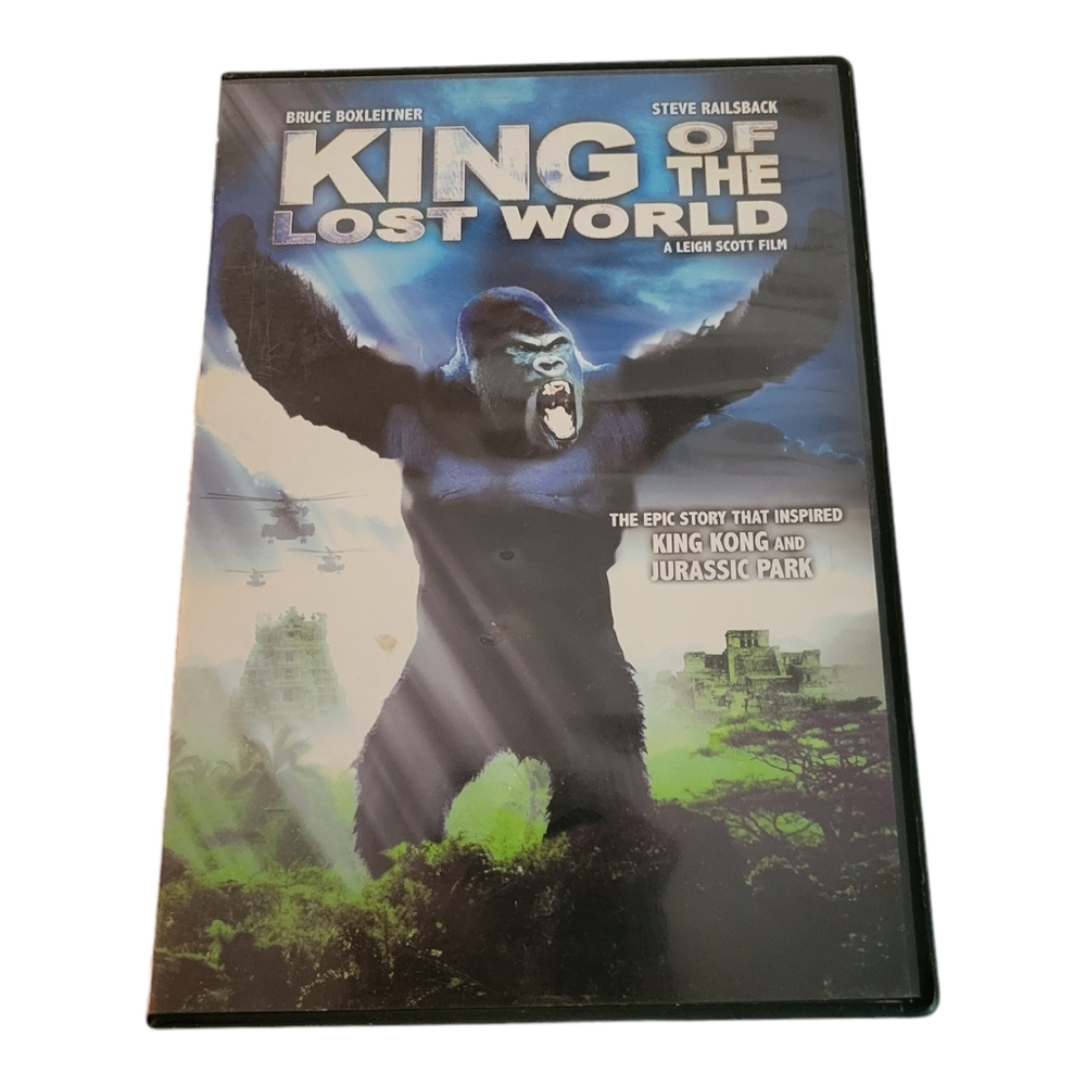 King of the Lost World DVD Story That Inspired King Kong and Jurassic Park.
